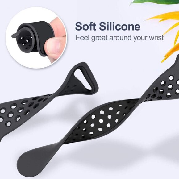 Sport Strap Wristband Replacement for Apple Watch Series Ultra/9/8/7/6/5/4/3/2/1 - Picture 2 of 2